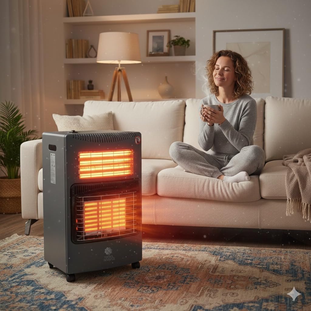 دفاية 2 في 1 (كهرباء + غاز) في جهاز واحد 🔥💣 قنبلة الشتاء وصلت