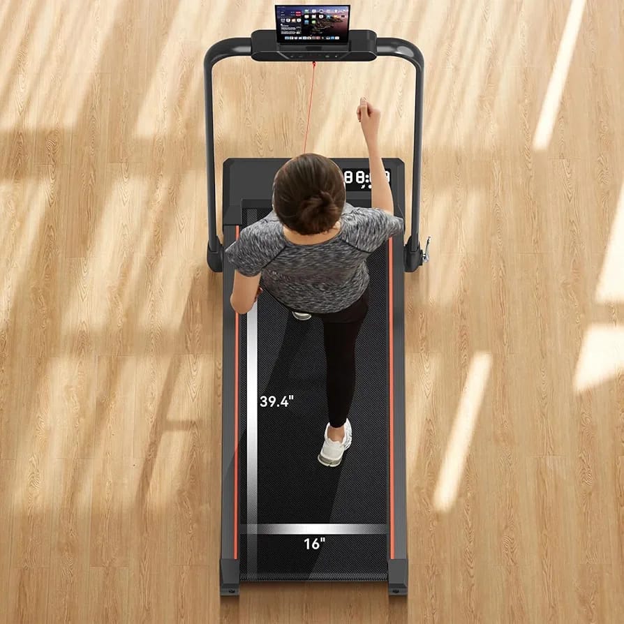 جهاز جري منزلي كهربائي قابل للطي