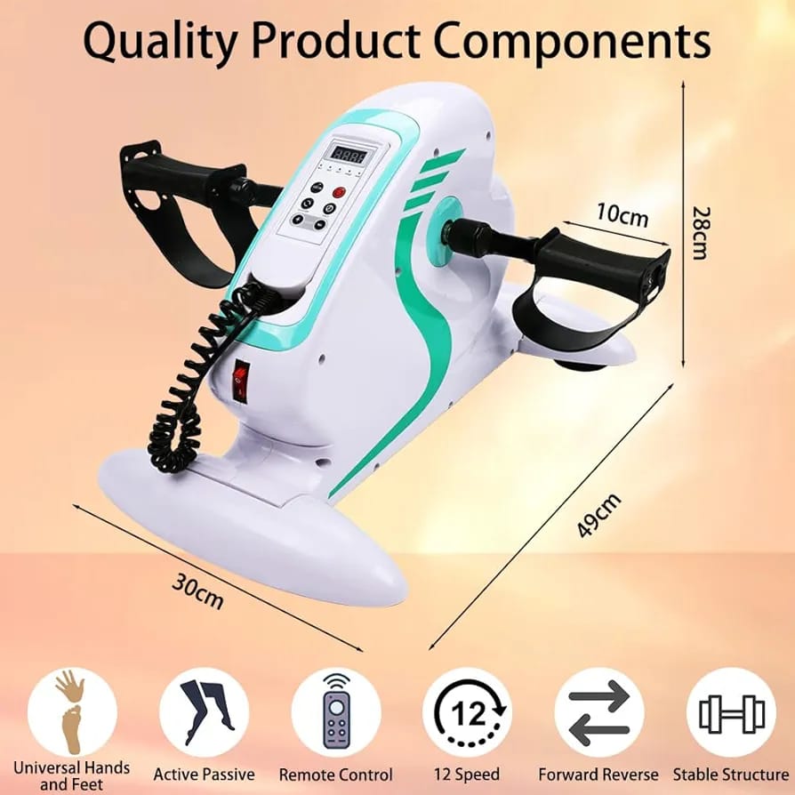 🔥 دراجة الكهربائية الذكية راحتك وصحتك في جهاز واحد! 🔥 للقدمين واليدين