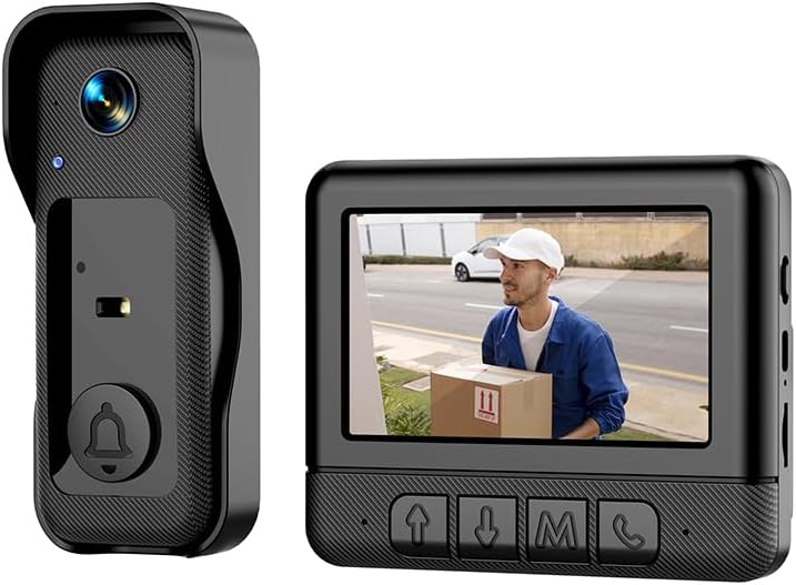 الجرس الذكي ابوشاشة لاسلكية