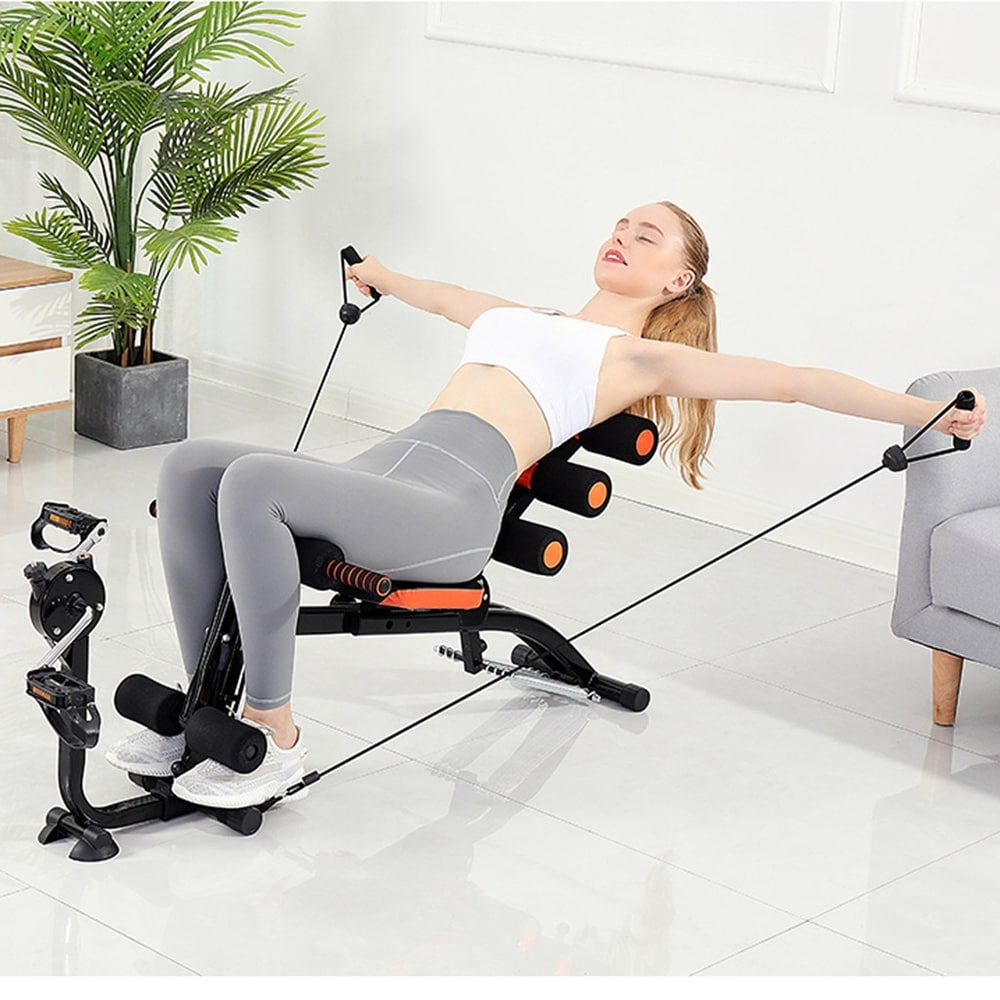 جهاز تمارين شامل 🔥💪جهاز واحد يغنيك عن النادي