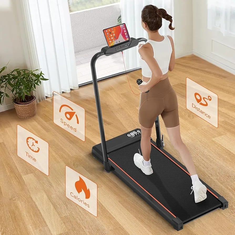 جهاز جري منزلي كهربائي قابل للطي