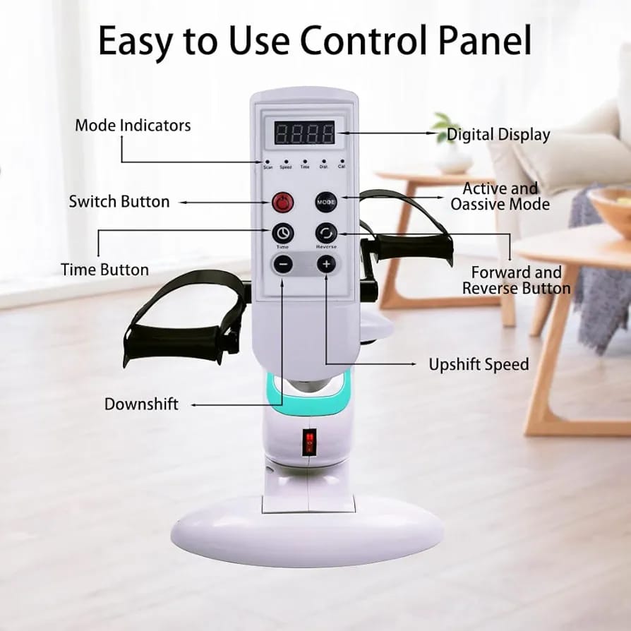 🔥 دراجة الكهربائية الذكية راحتك وصحتك في جهاز واحد! 🔥 للقدمين واليدين