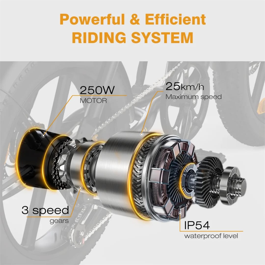 دراجة كهربائية ذكية اثنين في واحد كهرباء وعادي