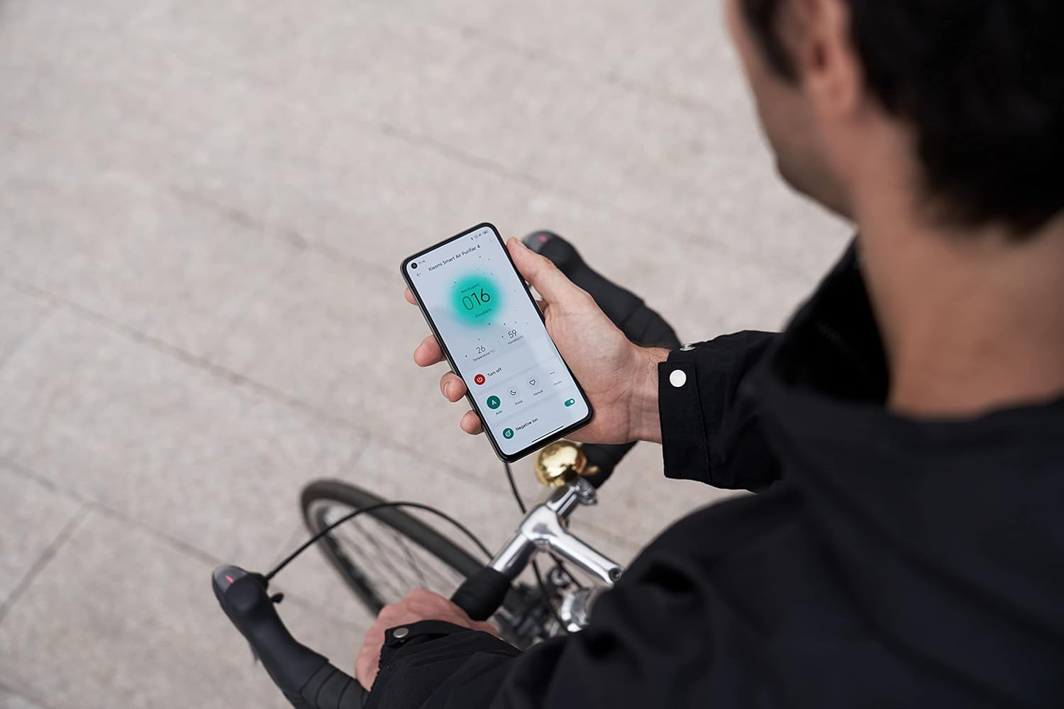 جهاز تنقية الهواء الذكي تحكم كامل من الجوال واي فاي لتنقية وتصفية الهواء الملوث